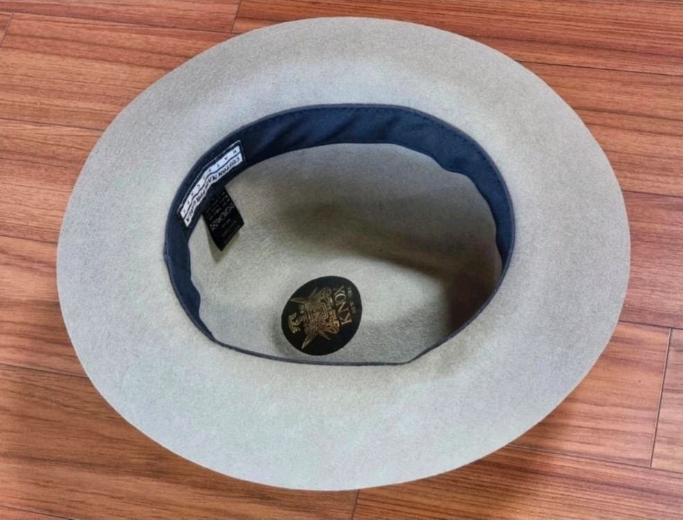카시라 CA4LA 고급 양모 펠터 페도라 55~57cm 남여공용 모자 이미지