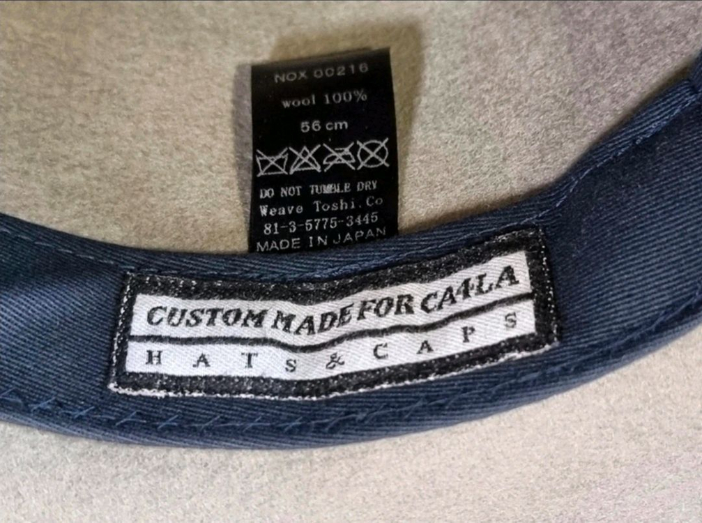 카시라 CA4LA 고급 양모 펠터 페도라 55~57cm 남여공용 모자 이미지