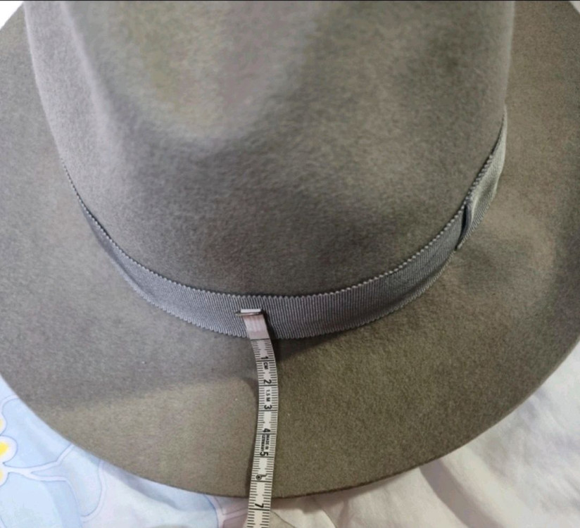 카시라 CA4LA 고급 양모 펠터 페도라 55~57cm 남여공용 모자 이미지