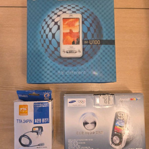 [판매] 풀박스, 민트 올드폰 스카이SKY IM U100, 삼성 SCH-S380, TTA 24PIN 표준충전기 이미지