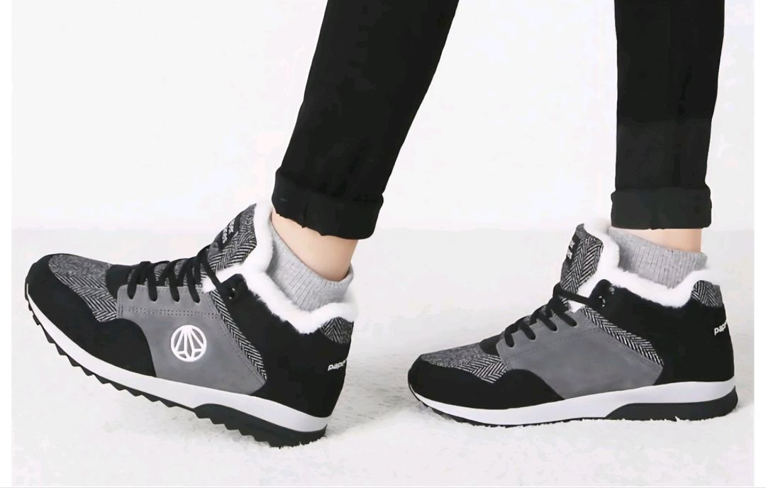 225(새상품/국산) 키 높이 털 운동화. 겨울 신발. 털부츠. 겨울여행 이미지