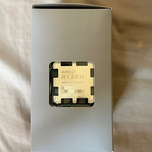 라이젠 7800X3D 정발 멀티팩 미개봉