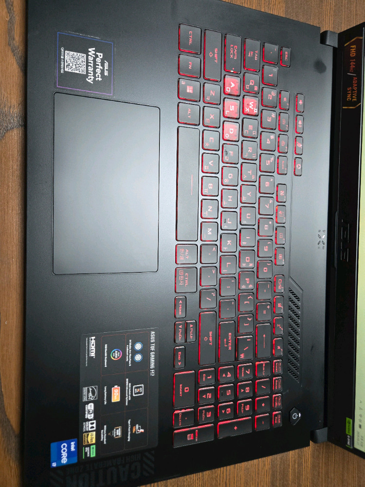 게이밍 노트북 17인치 TUF FX707VI 13620H 4070 16GB 모델 판매합니다. (보증26년5월17일)--1