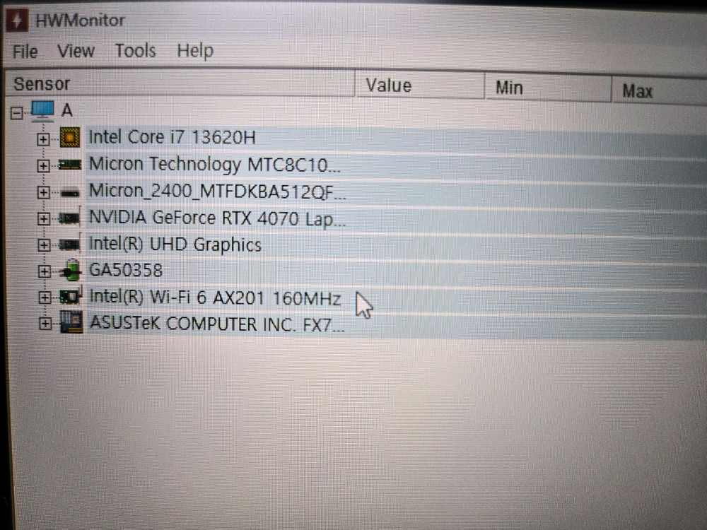 게이밍 노트북 17인치 TUF FX707VI 13620H 4070 16GB 모델 판매합니다. (보증26년5월17일)--4