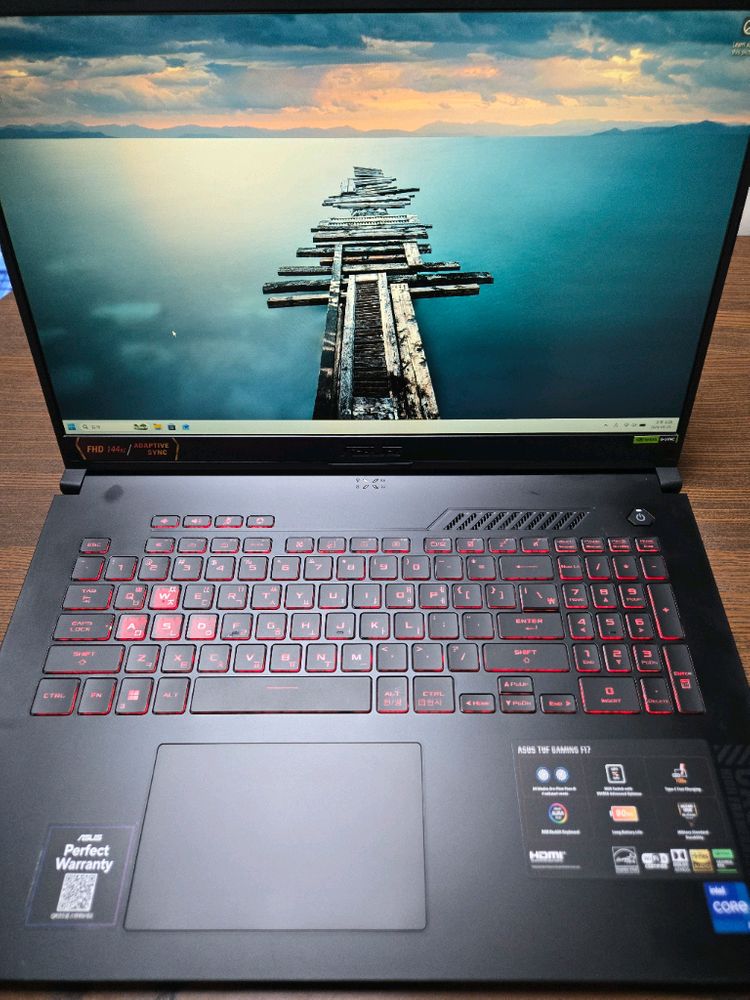 게이밍 노트북 17인치 TUF FX707VI 13620H 4070 16GB 모델 판매합니다. (보증26년5월17일)--6