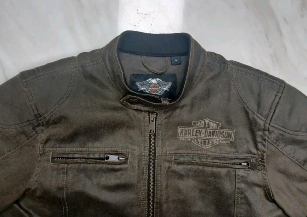 [정품 좋습니다] 할리데이비슨 남성용 자켓 M 사이즈 (실측사이즈 참고]--2