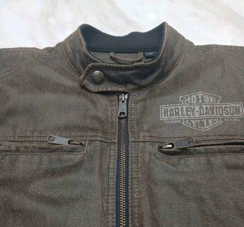 [정품 좋습니다] 할리데이비슨 남성용 자켓 M 사이즈 (실측사이즈 참고]--3