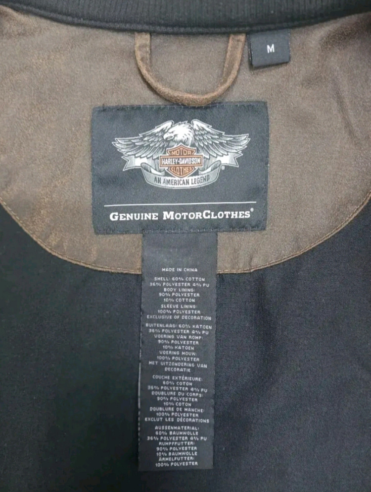 [정품 좋습니다] 할리데이비슨 남성용 자켓 M 사이즈 (실측사이즈 참고]--8