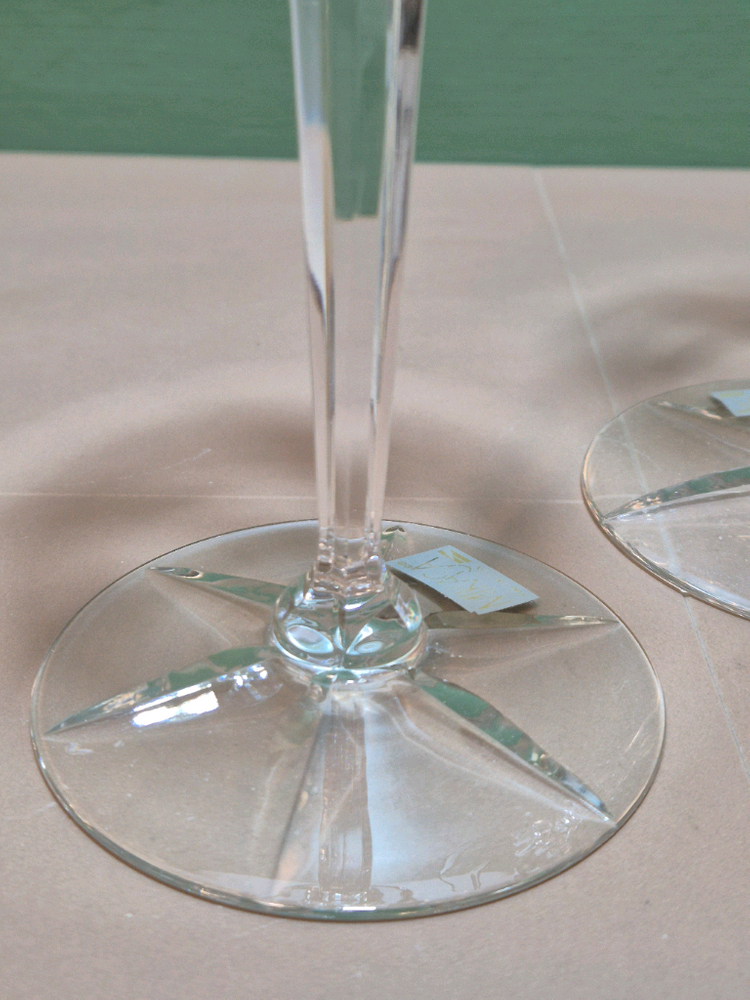 제팬.미카사 크리스탈 샴페인잔.개당가--1