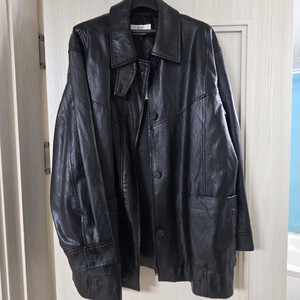 씨씨콜렉트 오버핏 스텐카라 페이크자켓