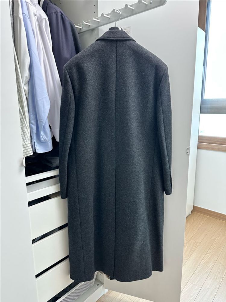 토니웩 해링턴 울 브레스티드 더블 코트 L 사이즈 이미지