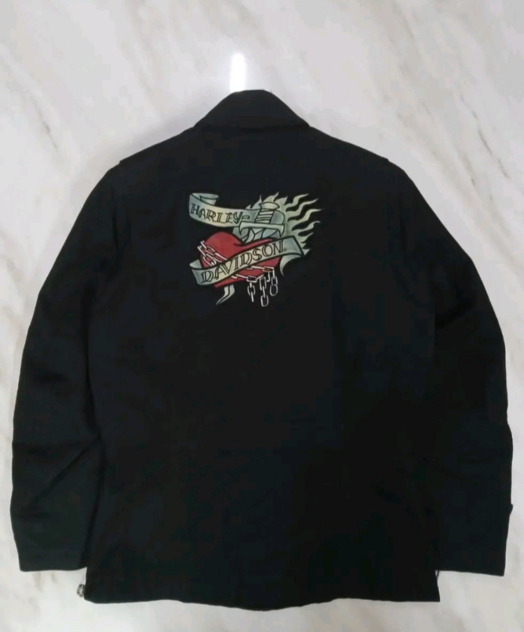 [정품] 할리데이비슨 여성용 나일론 자켓 XS 사이즈--6