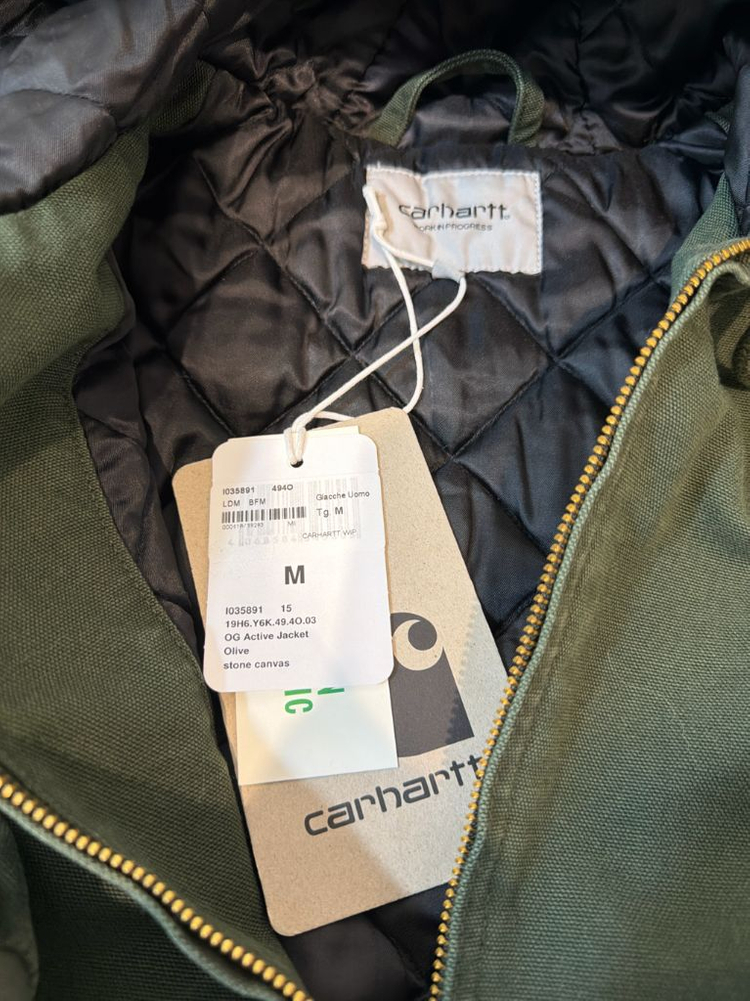 칼하트 윕 덕액티브 자켓 올리브 M 이미지