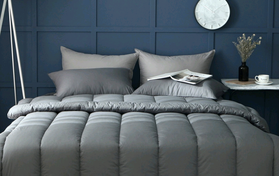 구름 순면 차렵이불--8