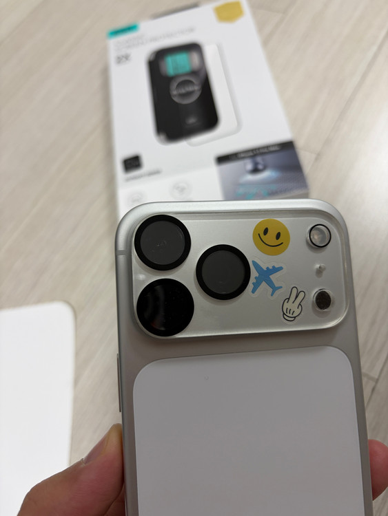 [S급/자급제] 아이폰 17 프로맥스 256GB 실버 (배터리 100% / 영수증 포함)--1