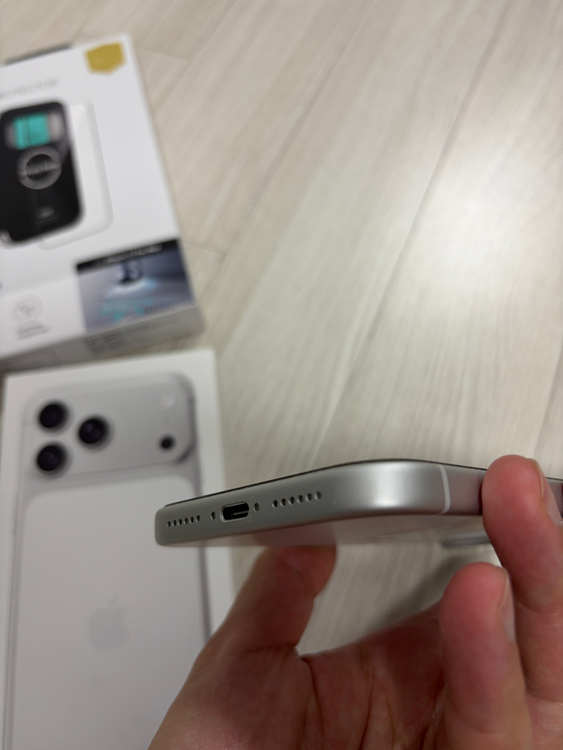 [S급/자급제] 아이폰 17 프로맥스 256GB 실버 (배터리 100% / 영수증 포함)--5