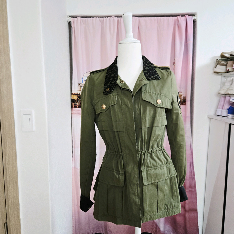 에고이스트 카키 캉캉 야상--0