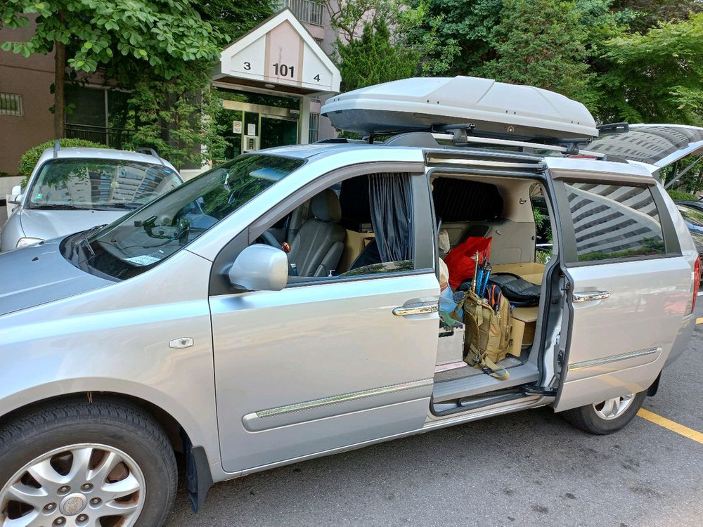 기아 카니발 캠핑카 500만원 이미지