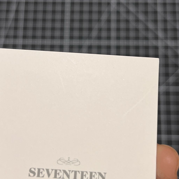 세븐틴 승관 2017 캐랜 캐럿랜드 폴라 폴라로이드 포카 포토카드 (1) 이미지