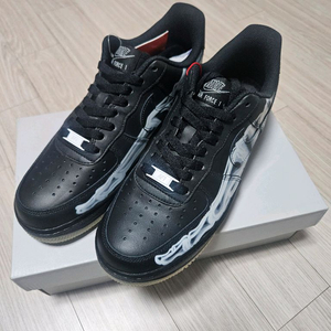 에어포스1 블랙 스켈레톤 265 사이즈 이미지