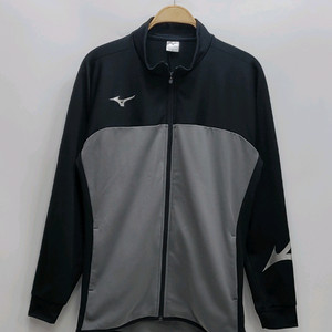 MIZUNO 미즈노 풀집업 트레이닝 자켓 / 남 M 블랙 그레이 이미지