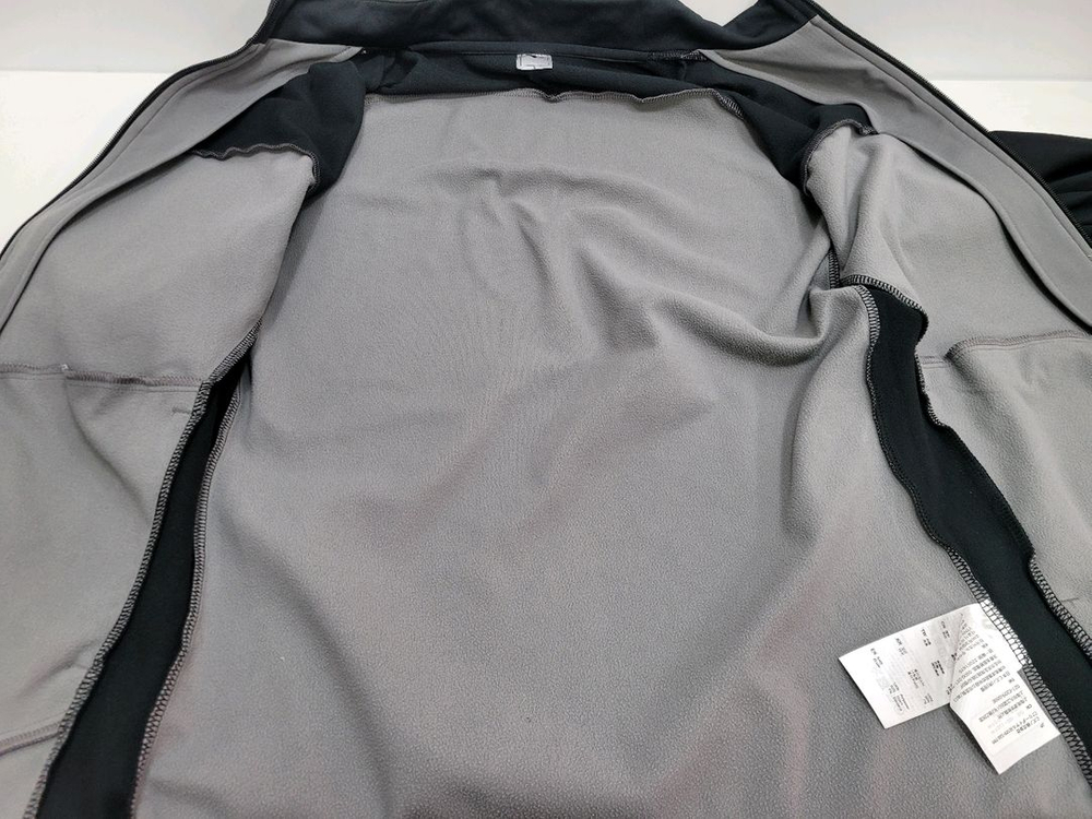 MIZUNO 미즈노 풀집업 트레이닝 자켓 / 남 M 블랙 그레이 이미지