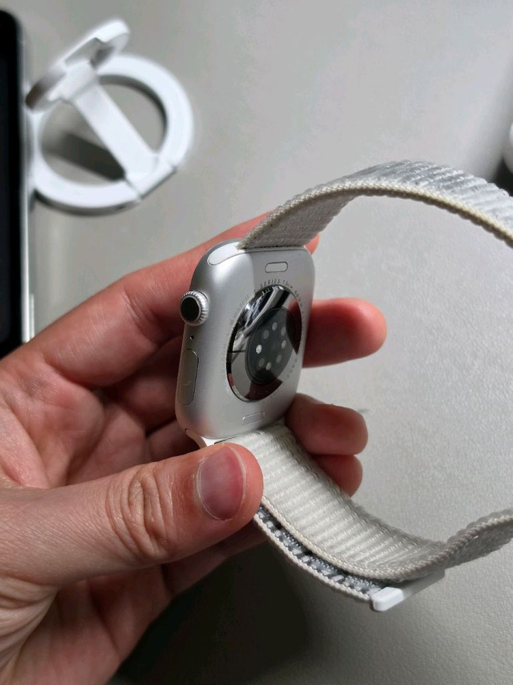 애플워치 10 46mm 실버 gps 이미지