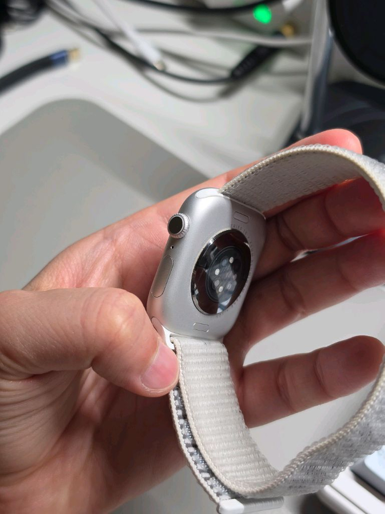 애플워치 10 46mm 실버 gps 이미지