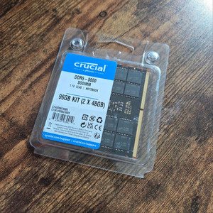 마이크론 ddr5 5600 96GB 노트북램 SODIMM 64GB가격에 이미지