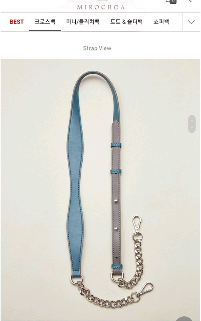 미로초아 미스 로즈 토트백 겸 숄더백 이미지