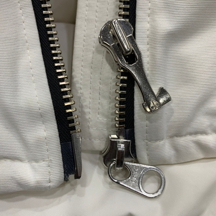 무스너클 여성 스노우 화이트 비버 거위털 구스다운 숏 패딩 자켓 MK2558LJ (S) 이미지