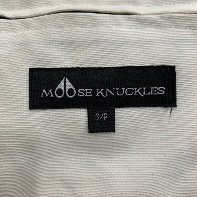 무스너클 여성 스노우 화이트 비버 거위털 구스다운 숏 패딩 자켓 MK2558LJ (S) 이미지