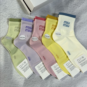 여성양말 5켤레 세트 이미지