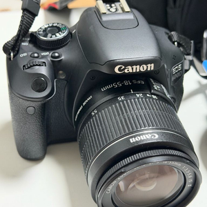 캐논 EOS 600D 렌즈 2개 풀세트 이미지