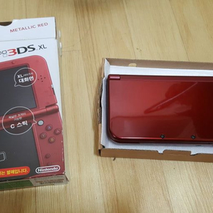 닌텐도 뉴 3DS XL 레드+칩 두개 이미지