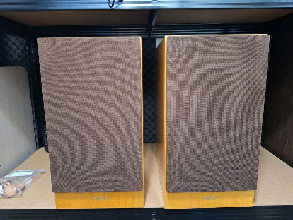 인슐레이터 포함/야마하 NS-1 알리코 스피커 빈티지 레트로 가게 매장 카페 인테리어 하이파이 오디오 앤틱 이미지