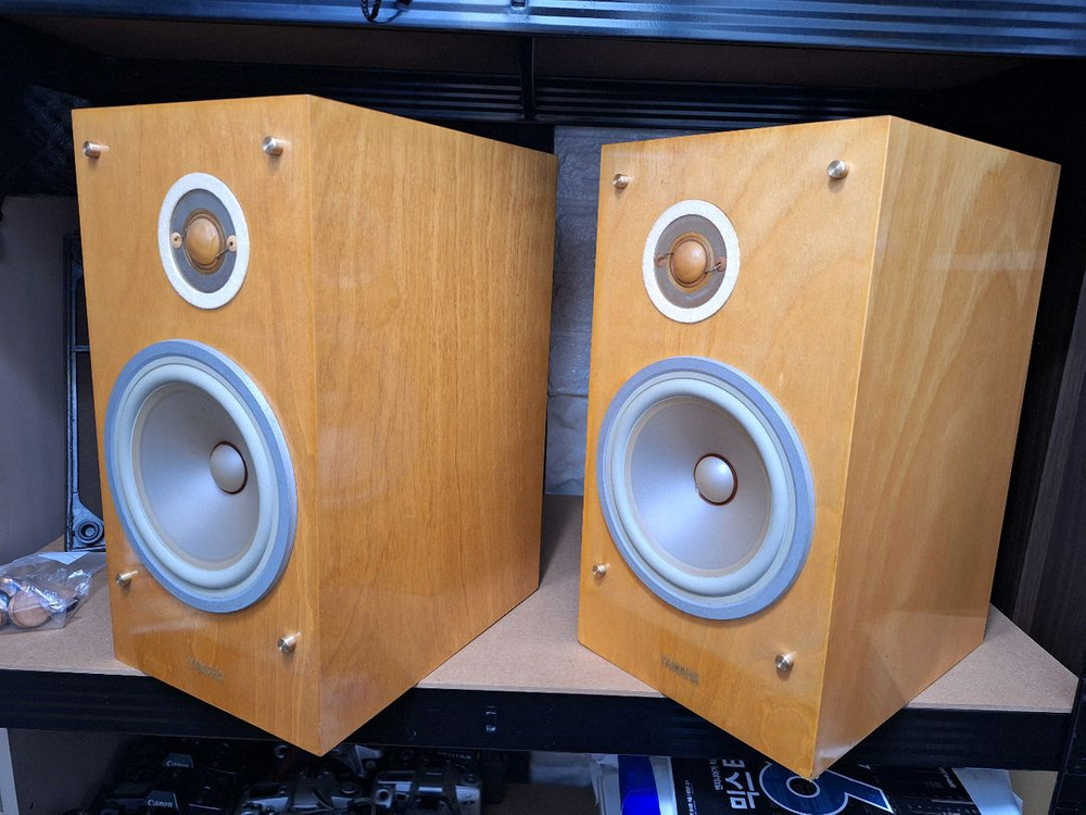 인슐레이터 포함/야마하 NS-1 알리코 스피커 빈티지 레트로 가게 매장 카페 인테리어 하이파이 오디오 앤틱 이미지