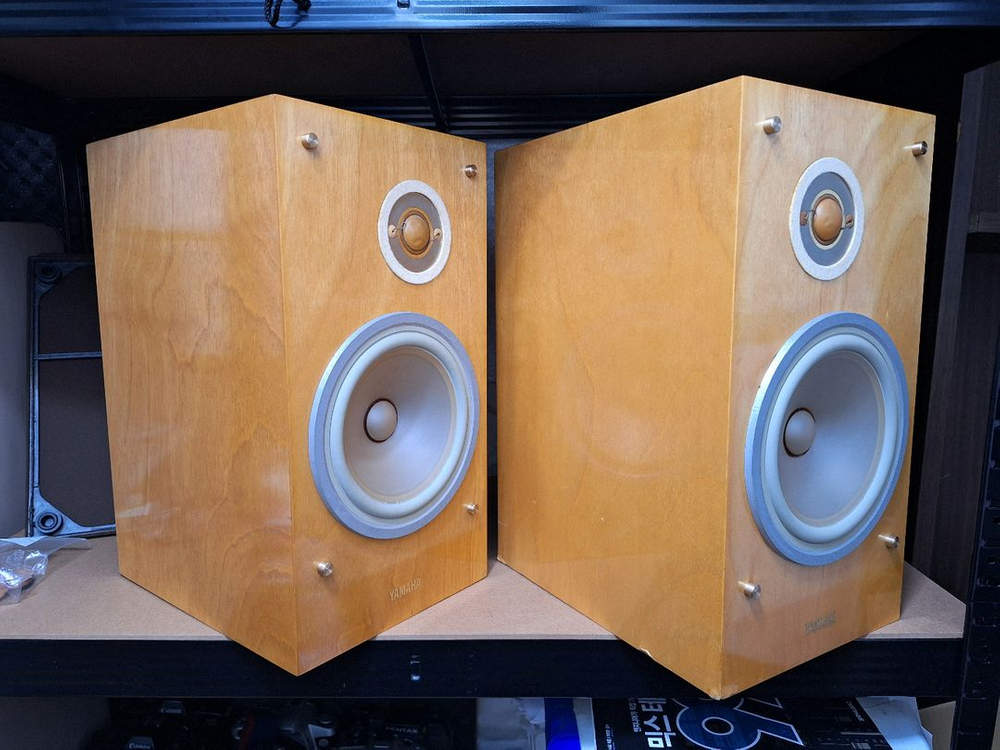 인슐레이터 포함/야마하 NS-1 알리코 스피커 빈티지 레트로 가게 매장 카페 인테리어 하이파이 오디오 앤틱 이미지