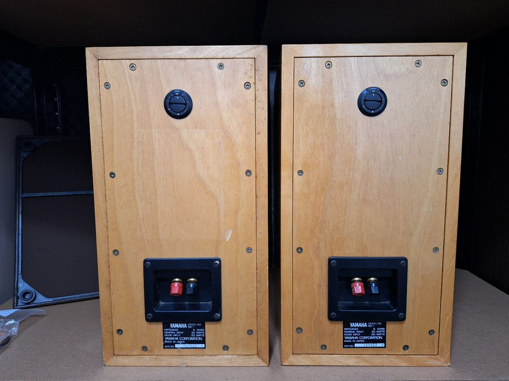 인슐레이터 포함/야마하 NS-1 알리코 스피커 빈티지 레트로 가게 매장 카페 인테리어 하이파이 오디오 앤틱 이미지
