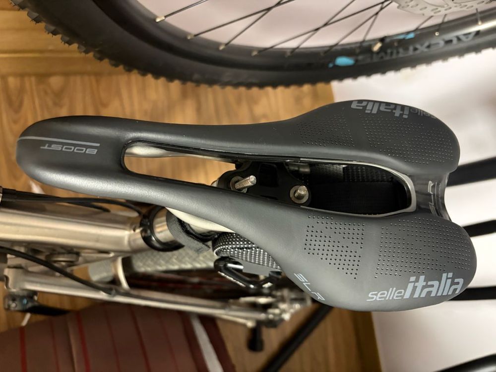 라이트 스피드 티타늄 MTB 자전거 이미지