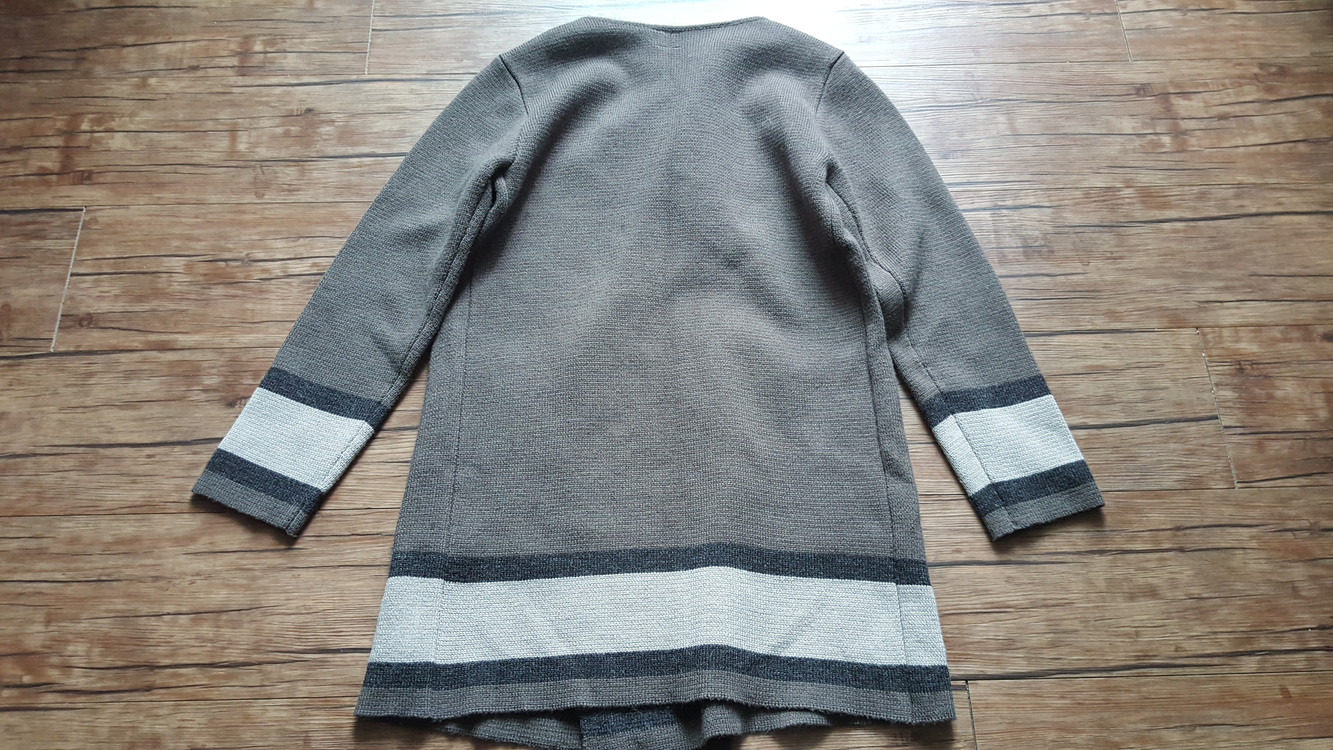 여성 55 66 77 롱가디건 도톰 니트 재킷 쟈켓--1