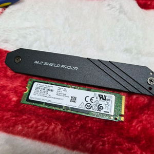 삼성 PM981a 512gb+ M.2 SHIELD FROZR 방열판 이미지