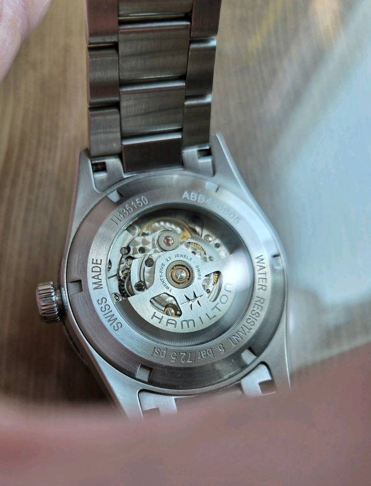 해밀턴 브로드웨이 오토매틱 시계 이미지