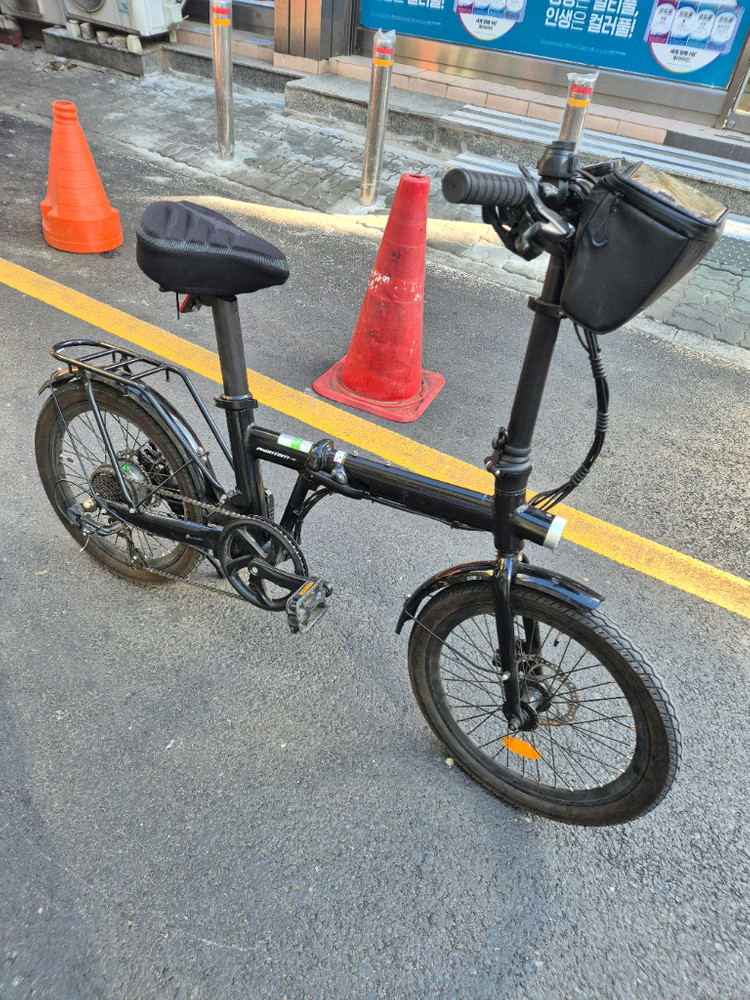 삼천리 팬텀 Fe GS 전기자전거 (파스전용) 무기스 최상급 판매--1