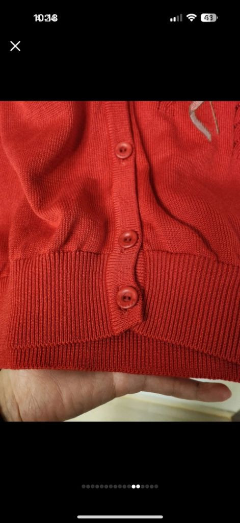 정품 버버리 골프 니트 베스트 정가100만원대--5