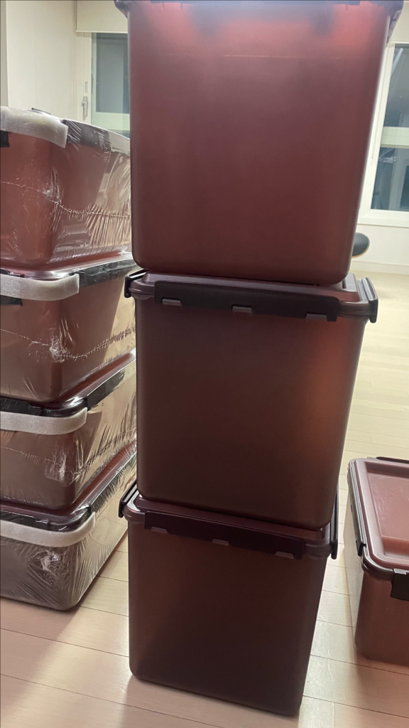 LG 디오스 김치통 세트 11.7l 11.6l--3