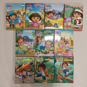 도라 디에고 dvd, Bob the builder dvd 이미지