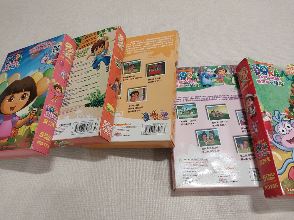 도라 디에고 dvd, Bob the builder dvd 이미지