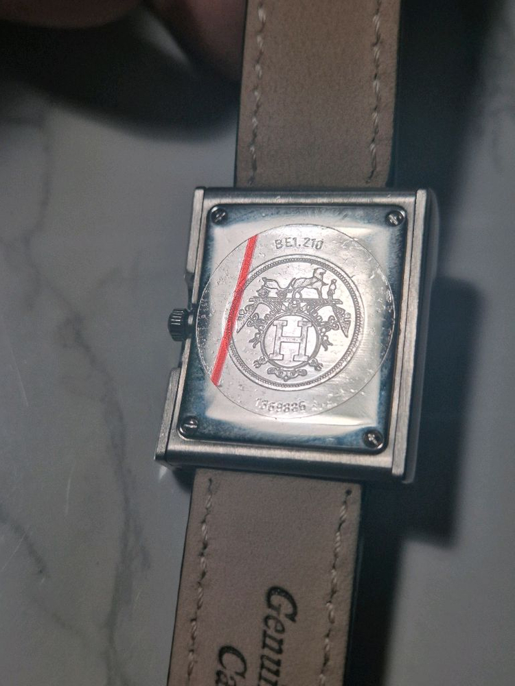 에르메스 HERMS H 아워 BE1.210 스몰 쿼츠--3