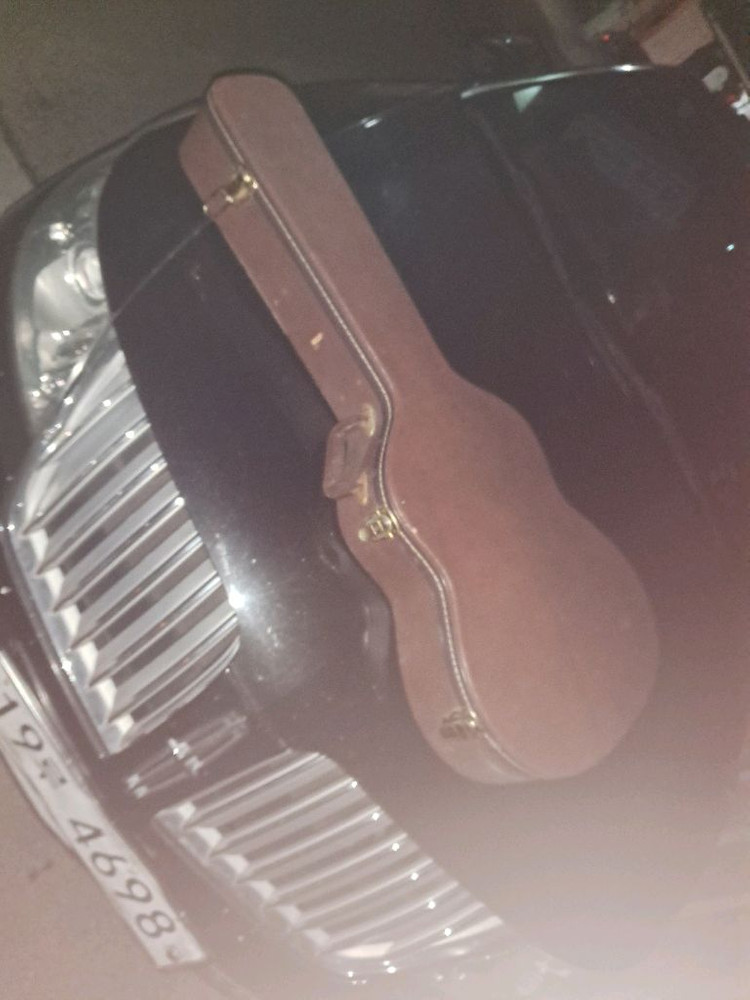 빈티지하드형클래식 기타 케이스--2